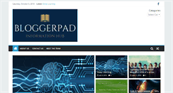 Desktop Screenshot of bloggerpad.com